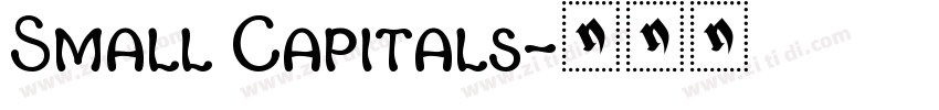 Small Capitals字体转换 Small Capitals字体转换
